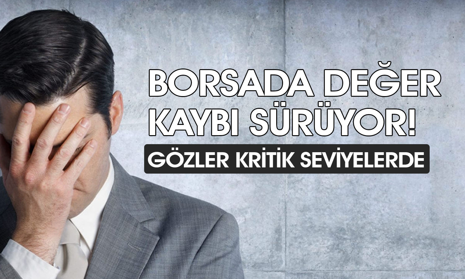 Borsada risk iştahı alarm veriyor: 13 bin 847 puan kritik