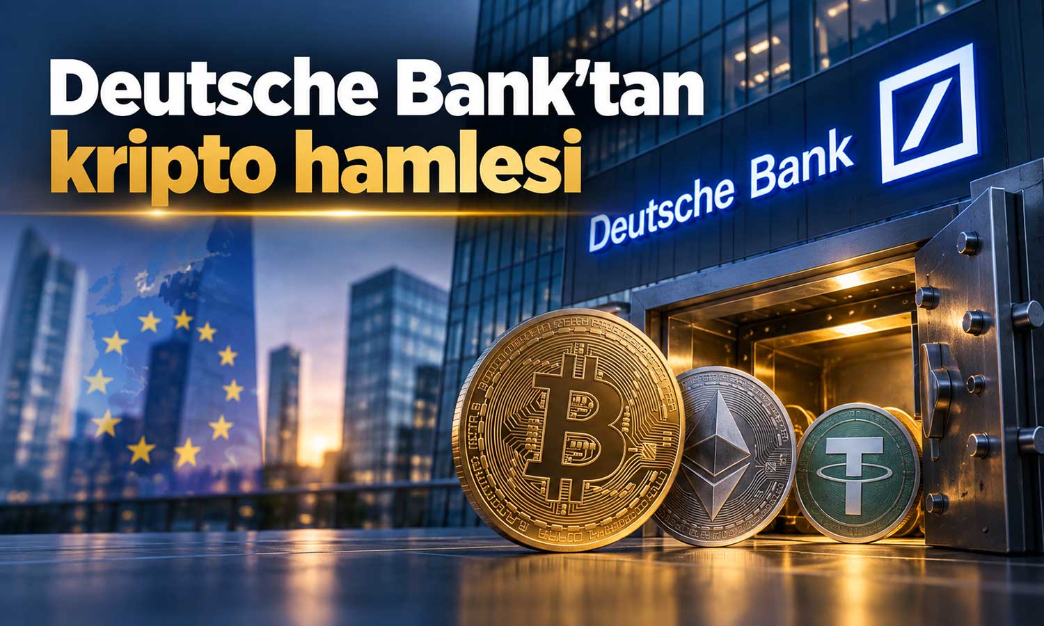 Deutsche Bank, kripto saklama hizmeti başlatıyor