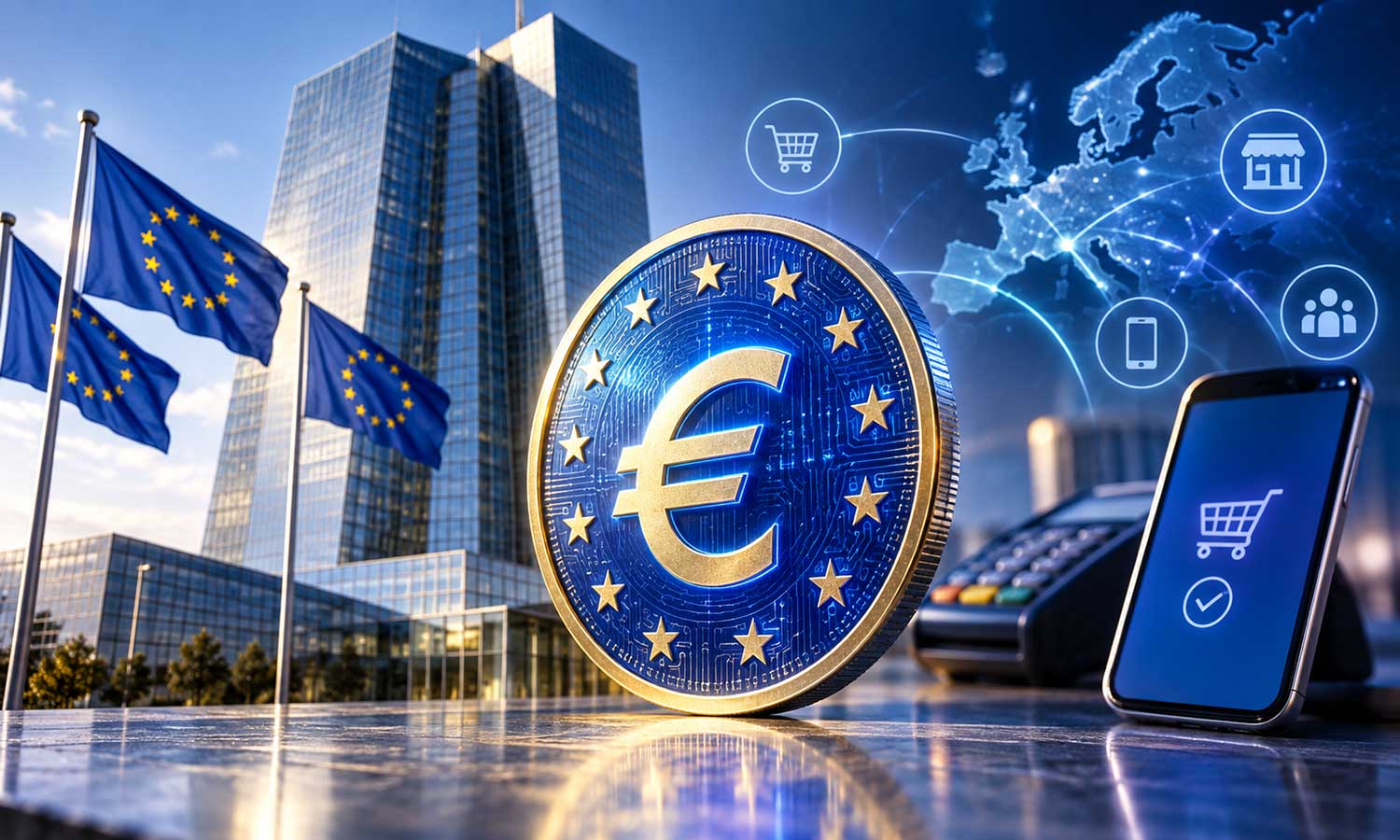 Dijital euro için 2027’de 12 aylık pilot dönem başlıyor