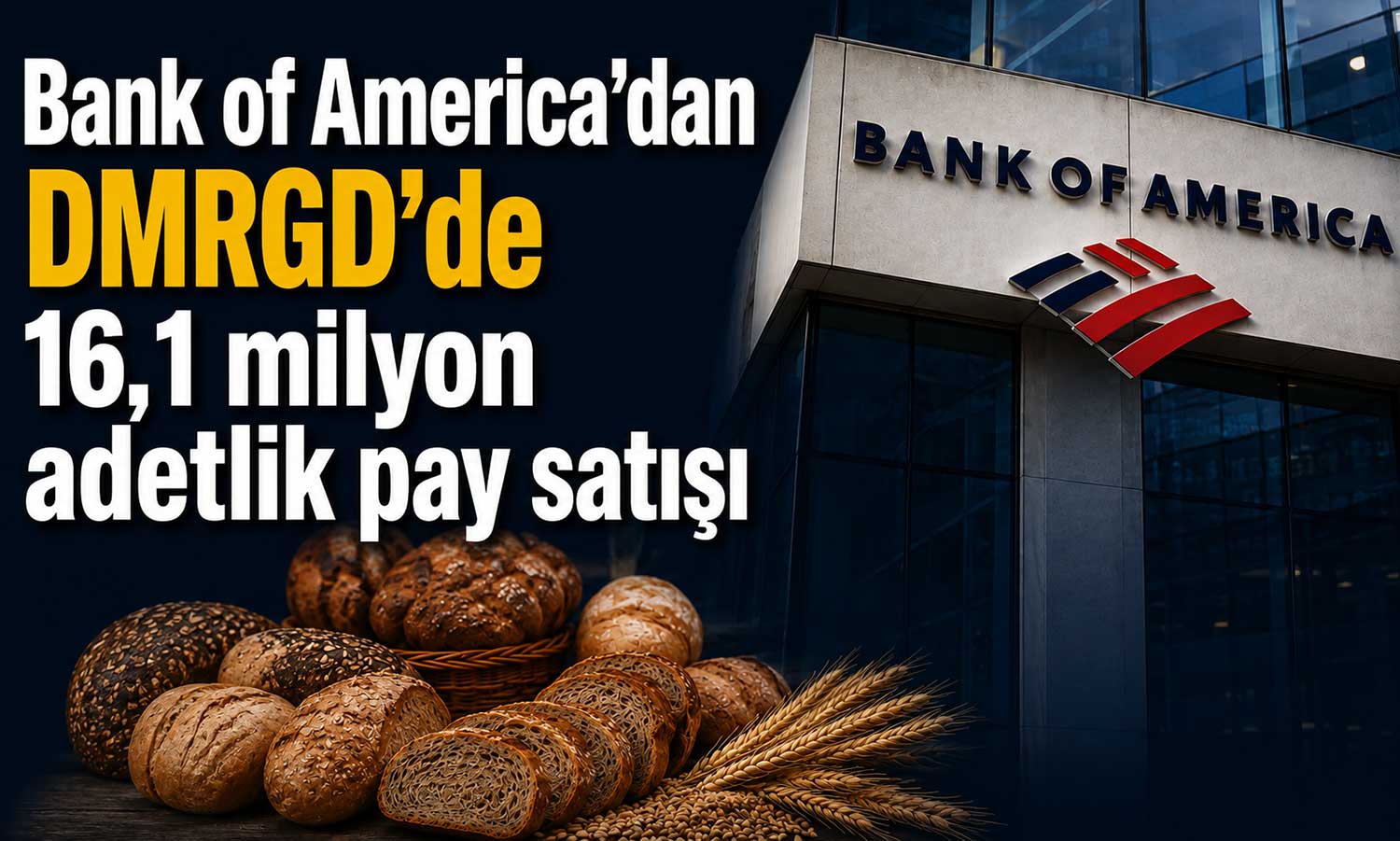DMRGD’de ortaklık oranı düştü: 16,1 milyon adet pay satıldı
