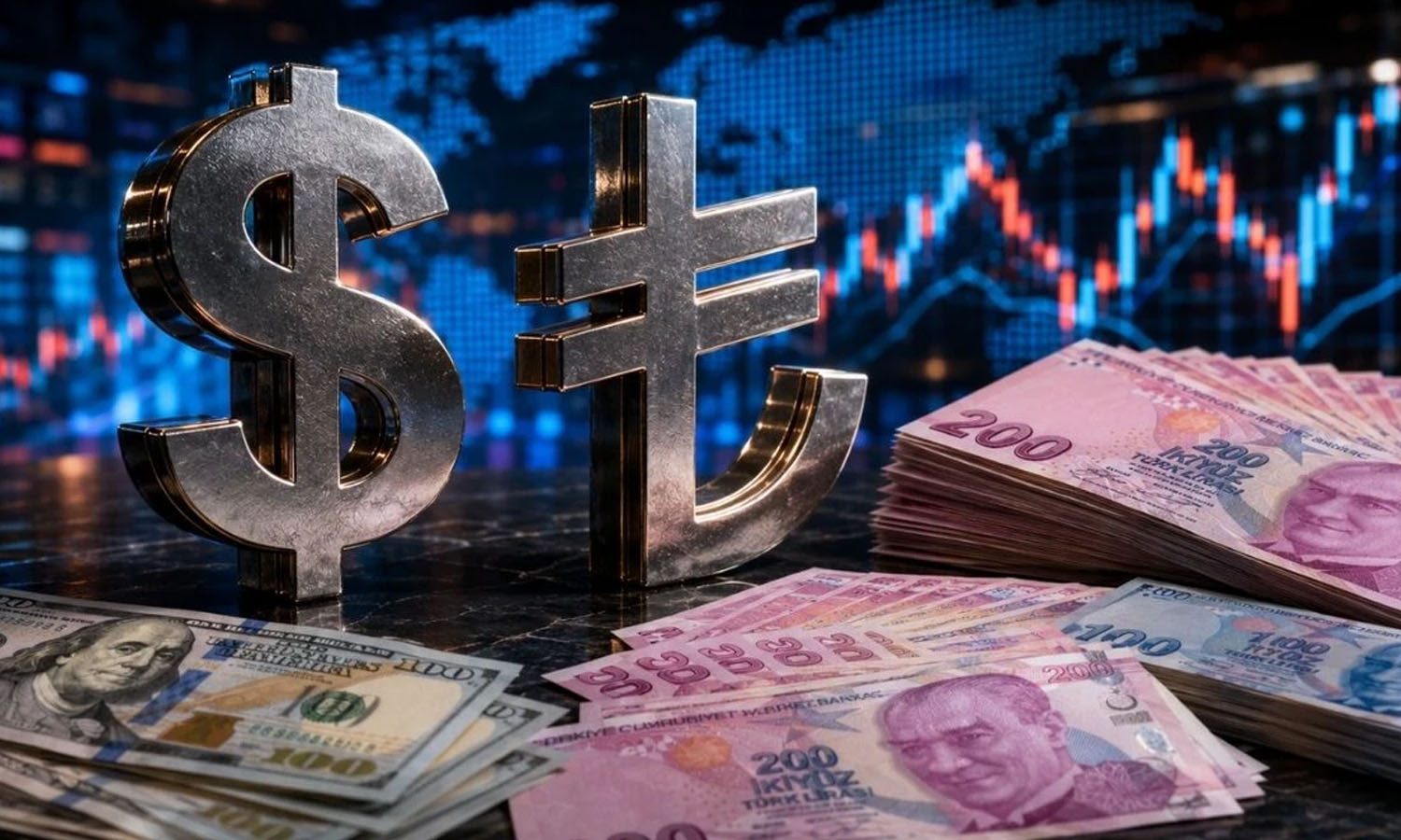 Dolar/TL’de yeni rekor: 48,60 direnç olarak takip edilecek