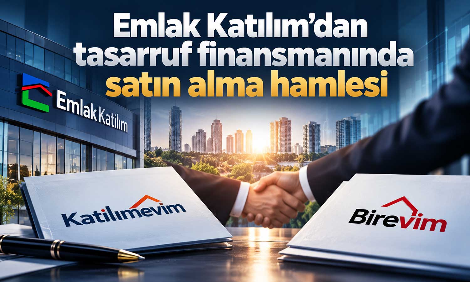 Emlak Katılım, Katılımevim ve Birevim için masaya oturdu