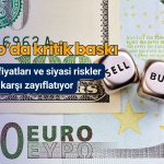 Euro’da kritik baskı: Enerji ve siyasi riskler dolara karşı zayıflatıyor