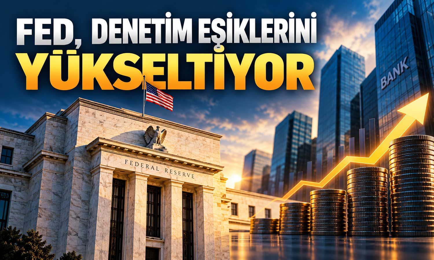 Fed’den bankacılık denetiminde eşik değişikliği sinyali