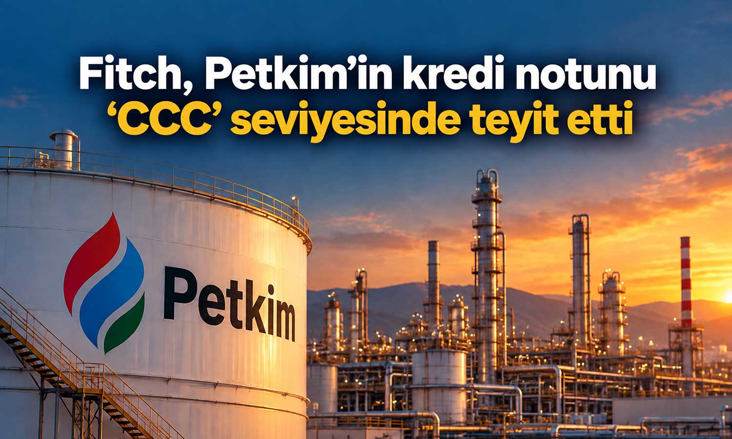 Fitch, Petkim’de yüksek borç ve refinansman riskine dikkat çekti
