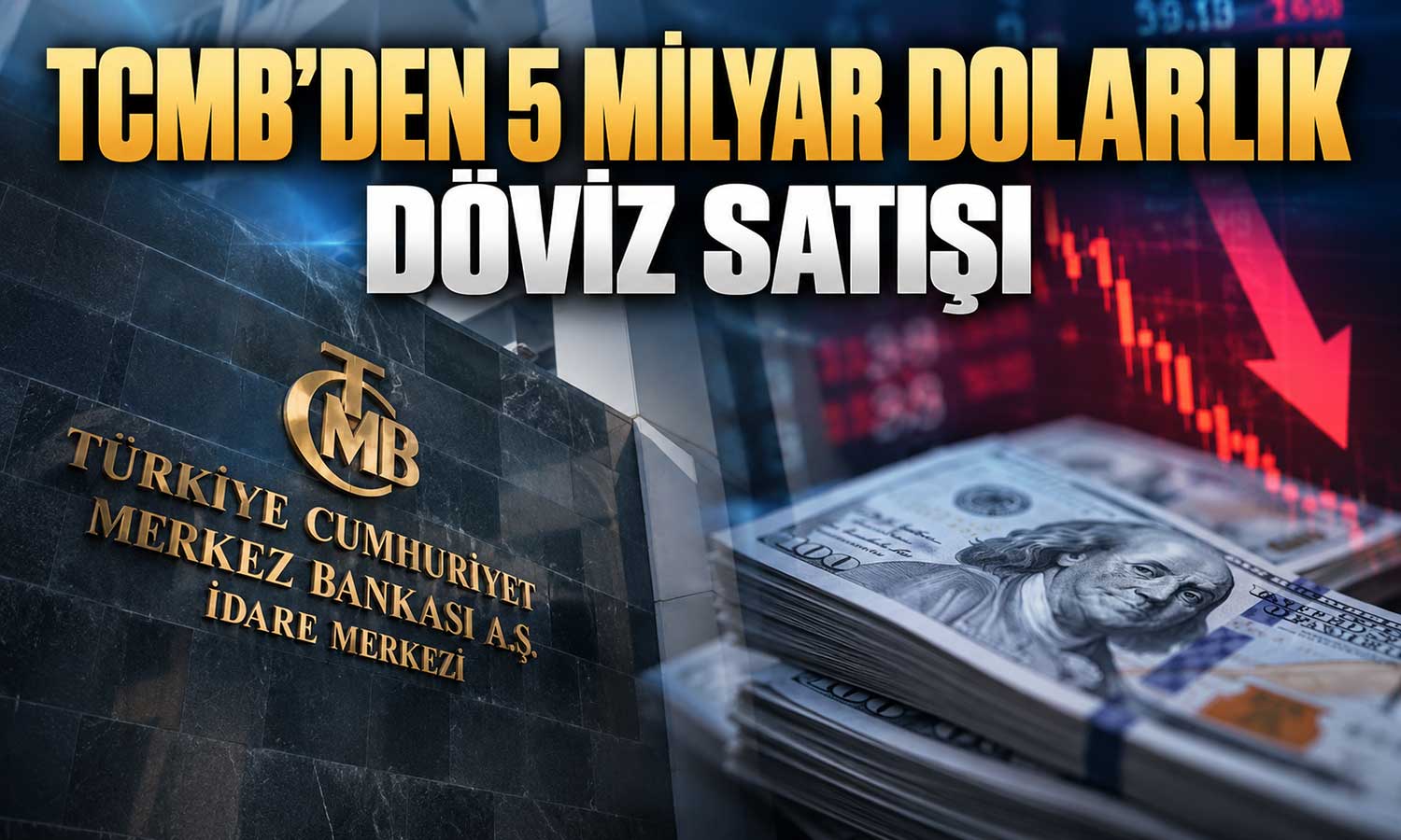 Fon krizinin faturası: TCMB’nin döviz satışı 5 milyar doları aştı