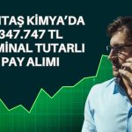Gentaş Kimya’da pay alımı sonrası oran yüzde 30,179 oldu