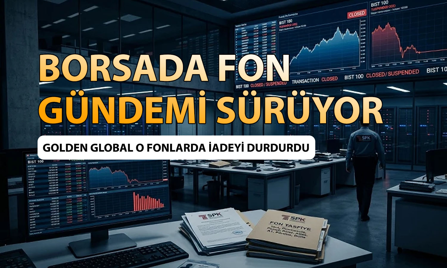 Golden Global’in 3 fonunda işlemler geçici olarak kapandı