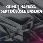 Gümüşte yüzde 5’lik düşüş: Gram fiyatı 96 TL’yi gördü