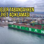 Hat-San Gemi’den dikkat çeken açıklama: Taban fiyat sürüyor