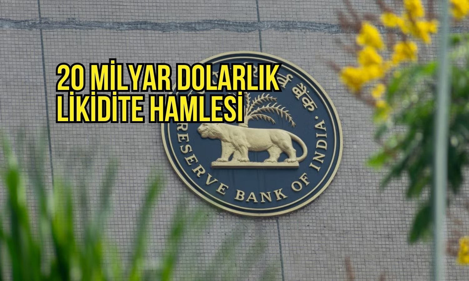 Hindistan Merkez Bankası’ndan 20 milyar dolarlık likidite hamlesi