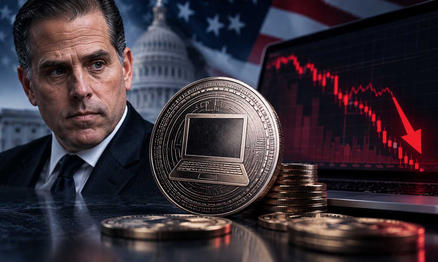 Hunter Biden bağlantılı LAPTOP tokenında sert çöküş