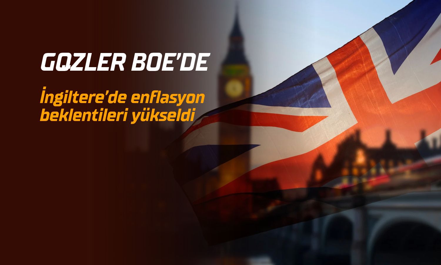 İngiltere’de enflasyon beklentileri yükseldi: Gözler BoE’de