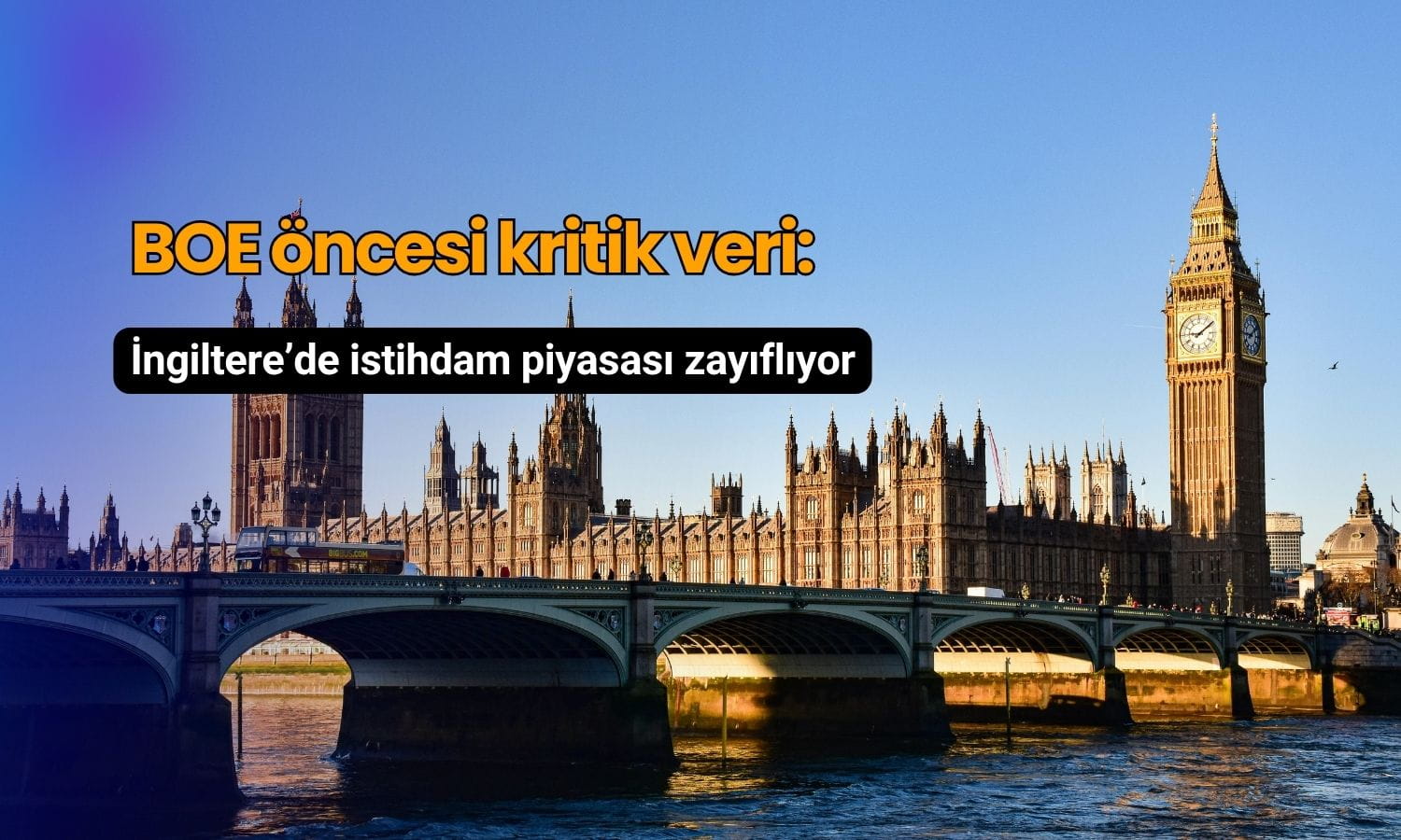 İngiltere’de istihdam piyasası zayıflıyor: BOE öncesi kritik veriler