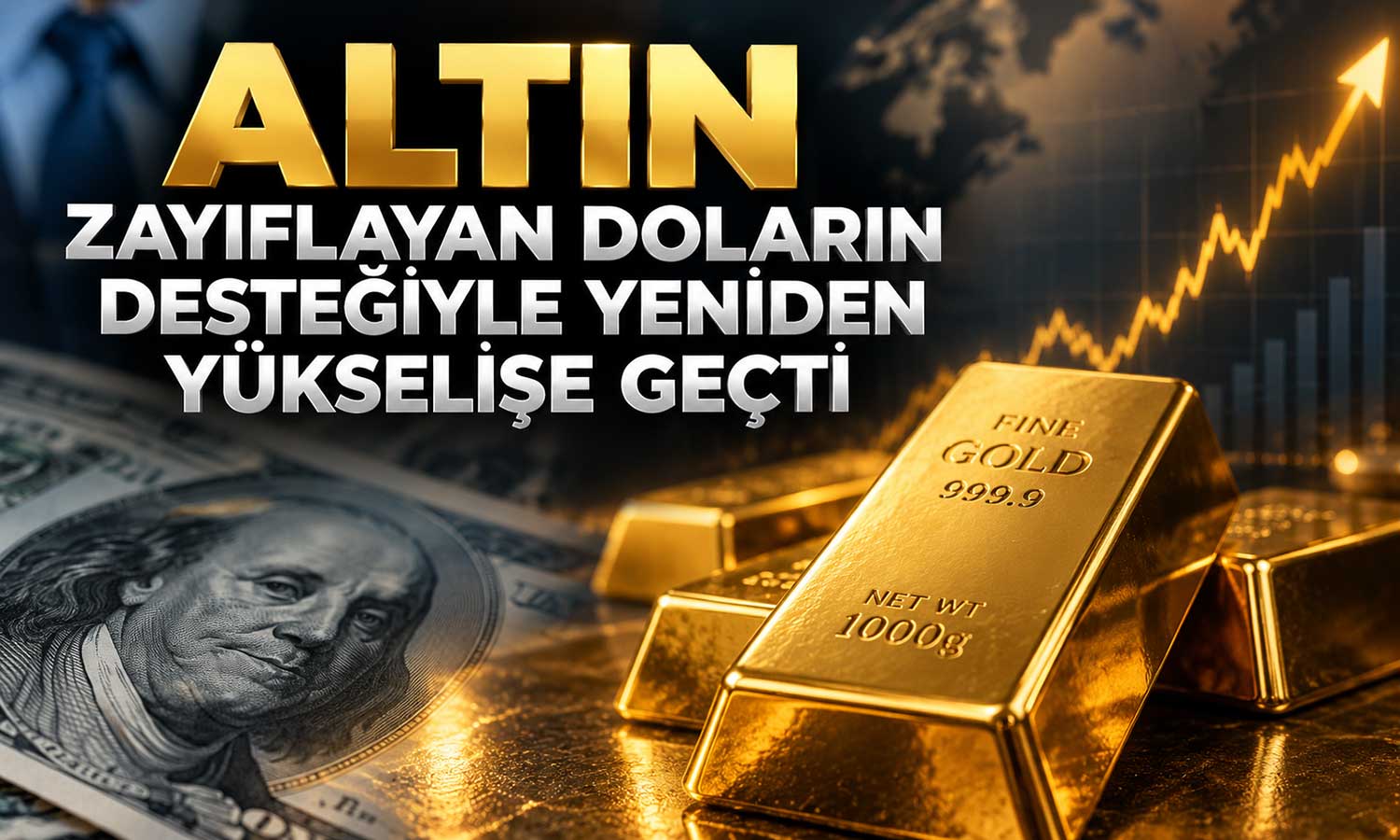 Jeopolitik gerilim ve dolar altın fiyatlarını destekledi