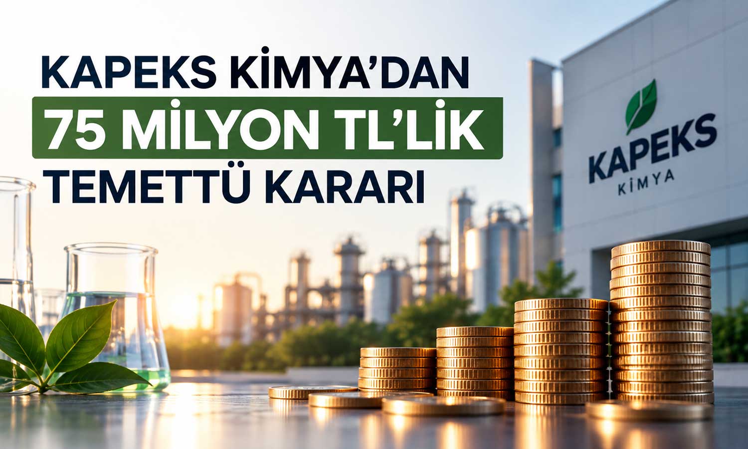 Kapeks Kimya kalan 75 milyon TL temettüyü dağıtacak