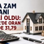 Kira artışında Eylül tavanı yüzde 31,79 oldu