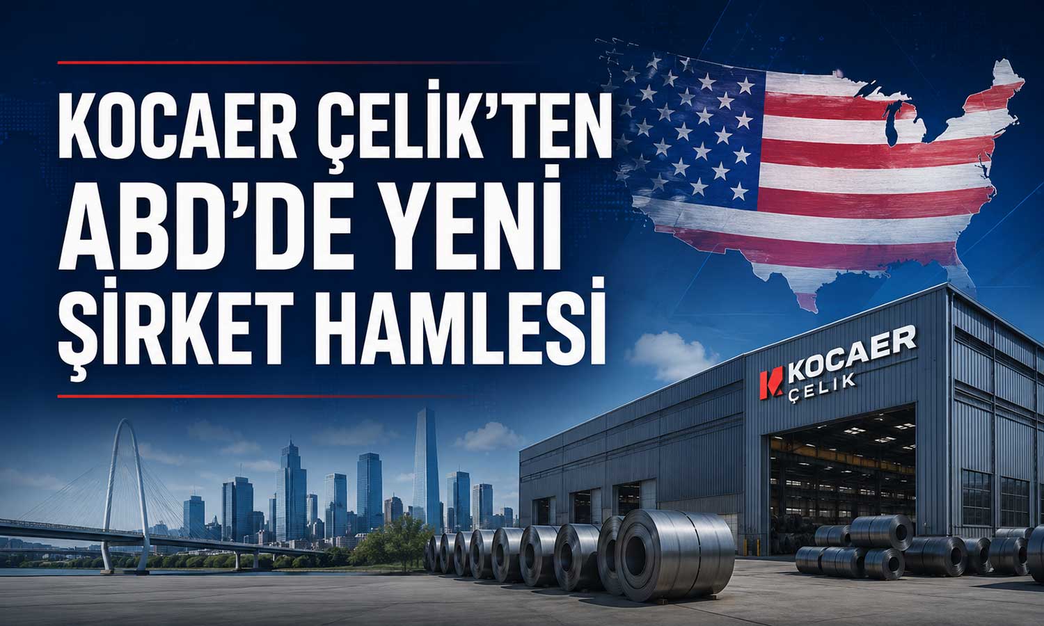 Kocaer Çelik'in ABD yapılanması tamamlandı