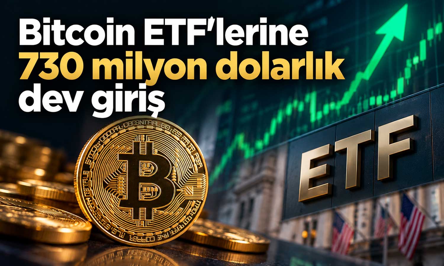 Kurumsal yatırımcı Bitcoin’e döndü: ETF’lerde rekor giriş