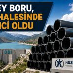 Kuzey Boru 111 milyon TL’lik DSİ ihalesini kazandı