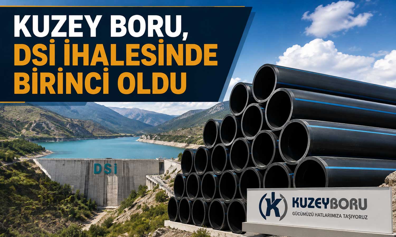 Kuzey Boru 111 milyon TL’lik DSİ ihalesini kazandı