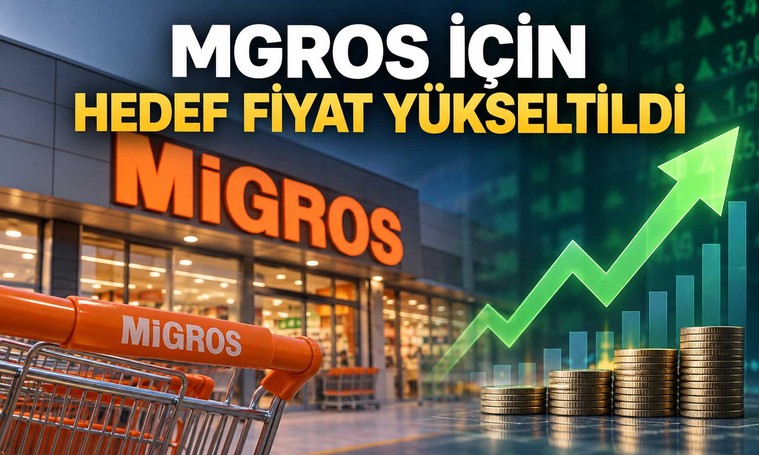 Migros hissesi için yüzde 88 yükseliş potansiyeli