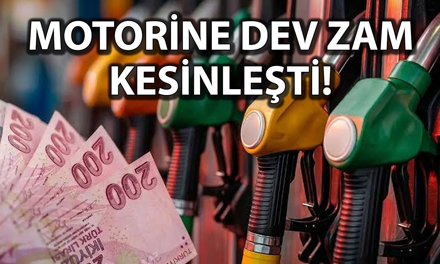 Motorine 4,6 TL zam geliyor: Yeni fiyatlar nasıl olacak?