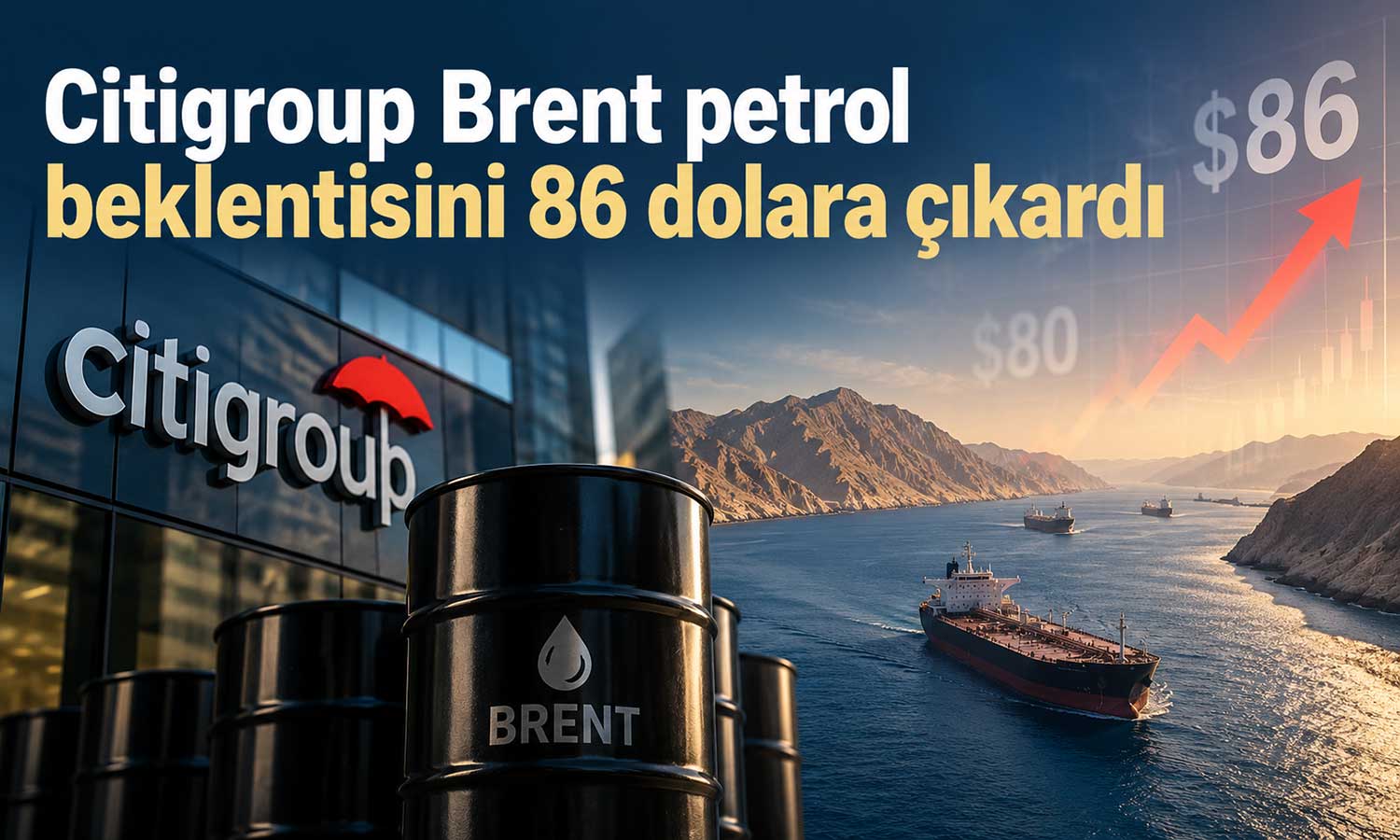 Petrolde arz endişesi: Citigroup 2026 tahminini artırdı