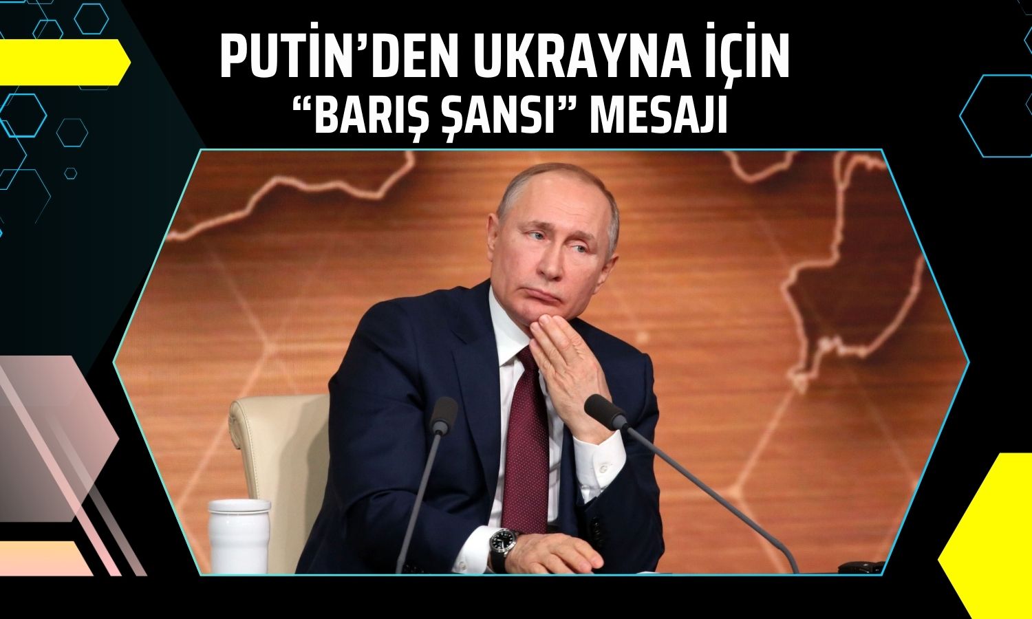 Putin: Ukrayna ile barış için bir şans var