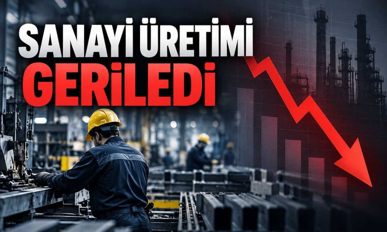Sanayide daralma sürüyor: Yıllık düşüş yüzde 0,3
