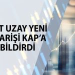 SDT Uzay (SDTTR) 2,2 milyon dolarlık sipariş aldı