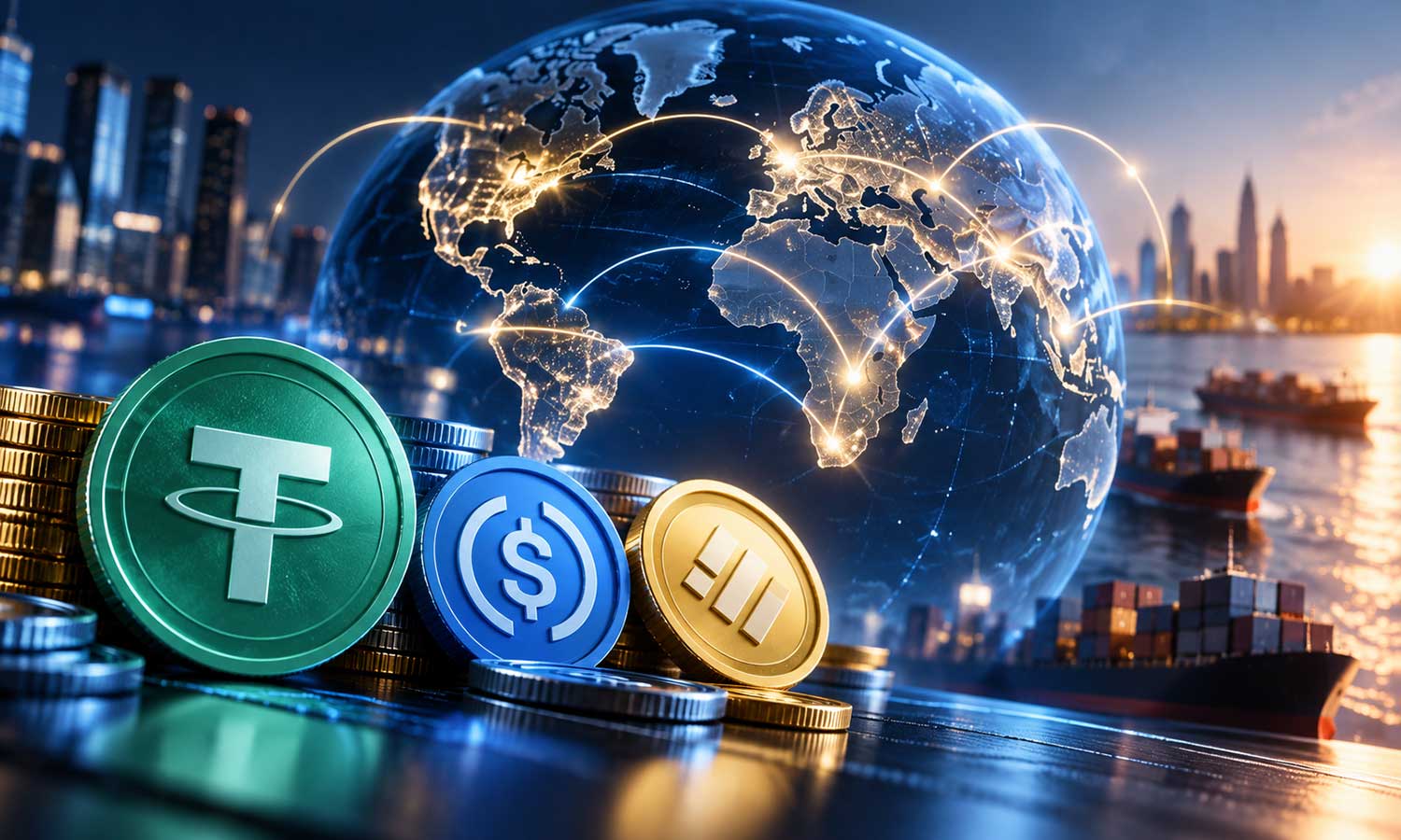 Stablecoin’lerde sınır ötesi işlemler 220 milyar dolara ulaştı