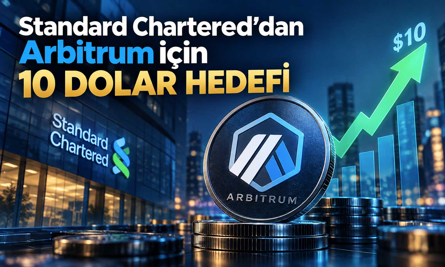 Standard Chartered: Arbitrum 2030’da 10 dolara çıkabilir