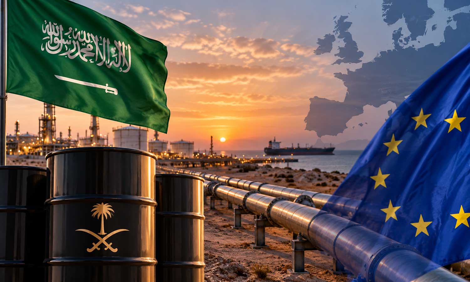 Suudi Arabistan’dan Avrupa’ya petrol şoku: Gelecek ay sevkiyat yok
