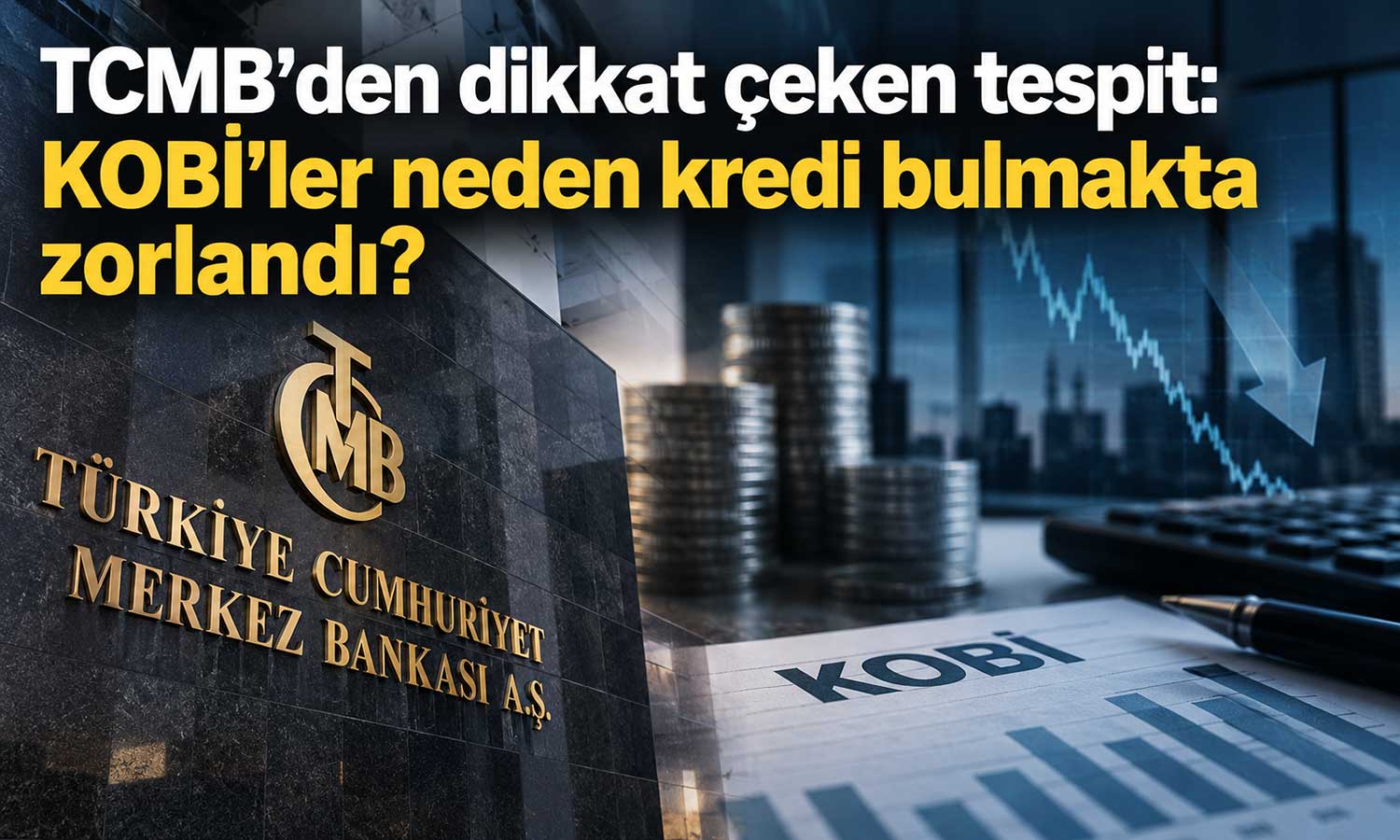 TCMB araştırdı: Kur riski yüksek bankalar krediyi kıstı