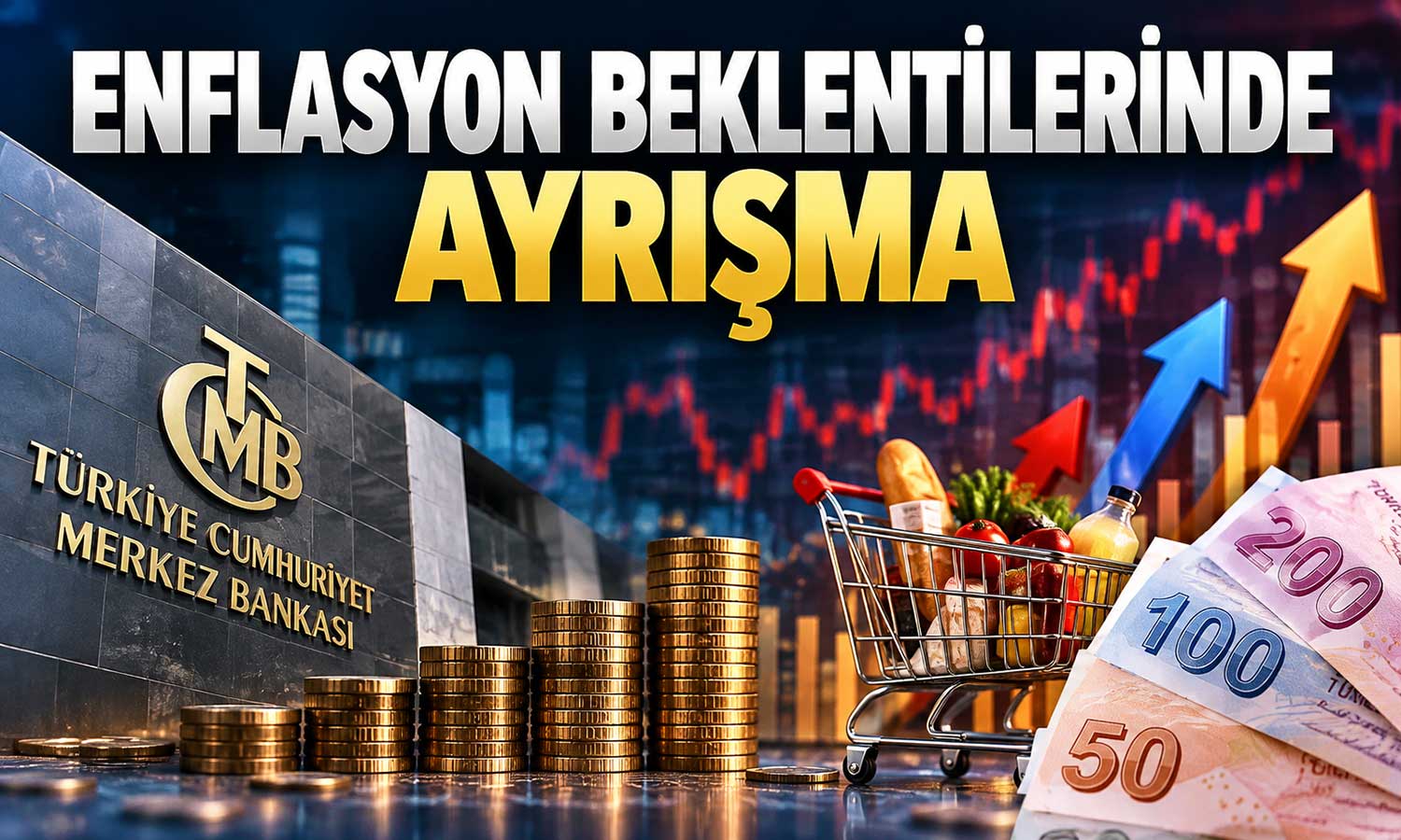 TCMB verileri açıkladı: Enflasyon beklentilerinde farklı tablo