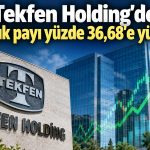 Tekfen Holding’de 219 bin lotluk hisse alımı