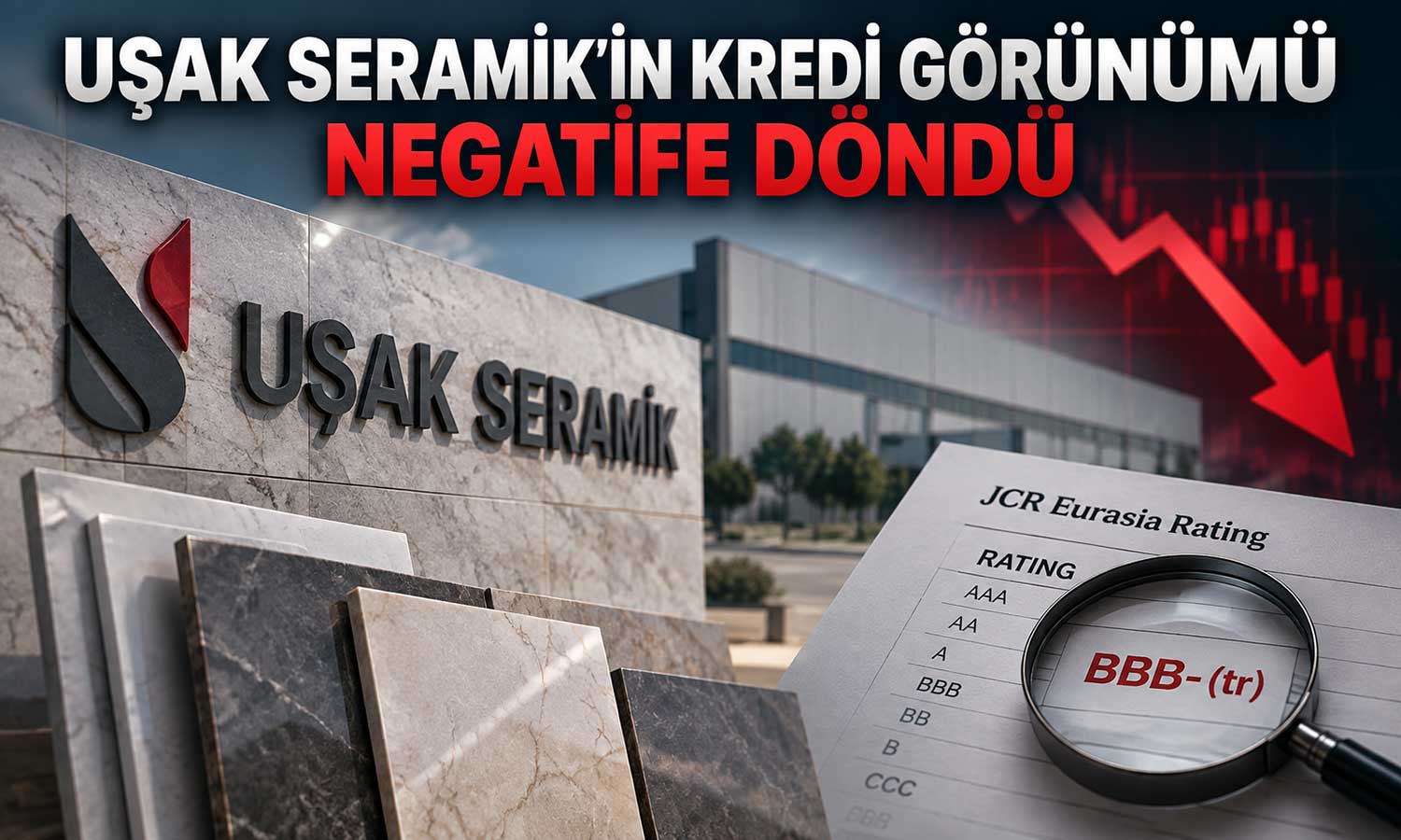 Temerrüde düşen Uşak Seramik’te kredi notu görünümü değişti