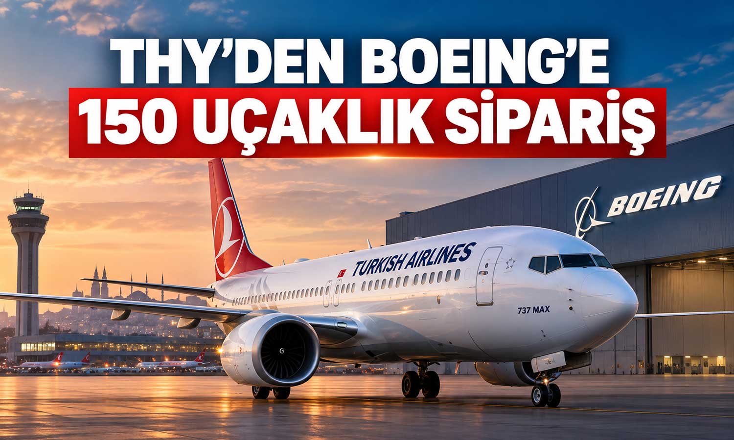 THY filosunu büyütüyor: 150 adet B737 MAX için karar