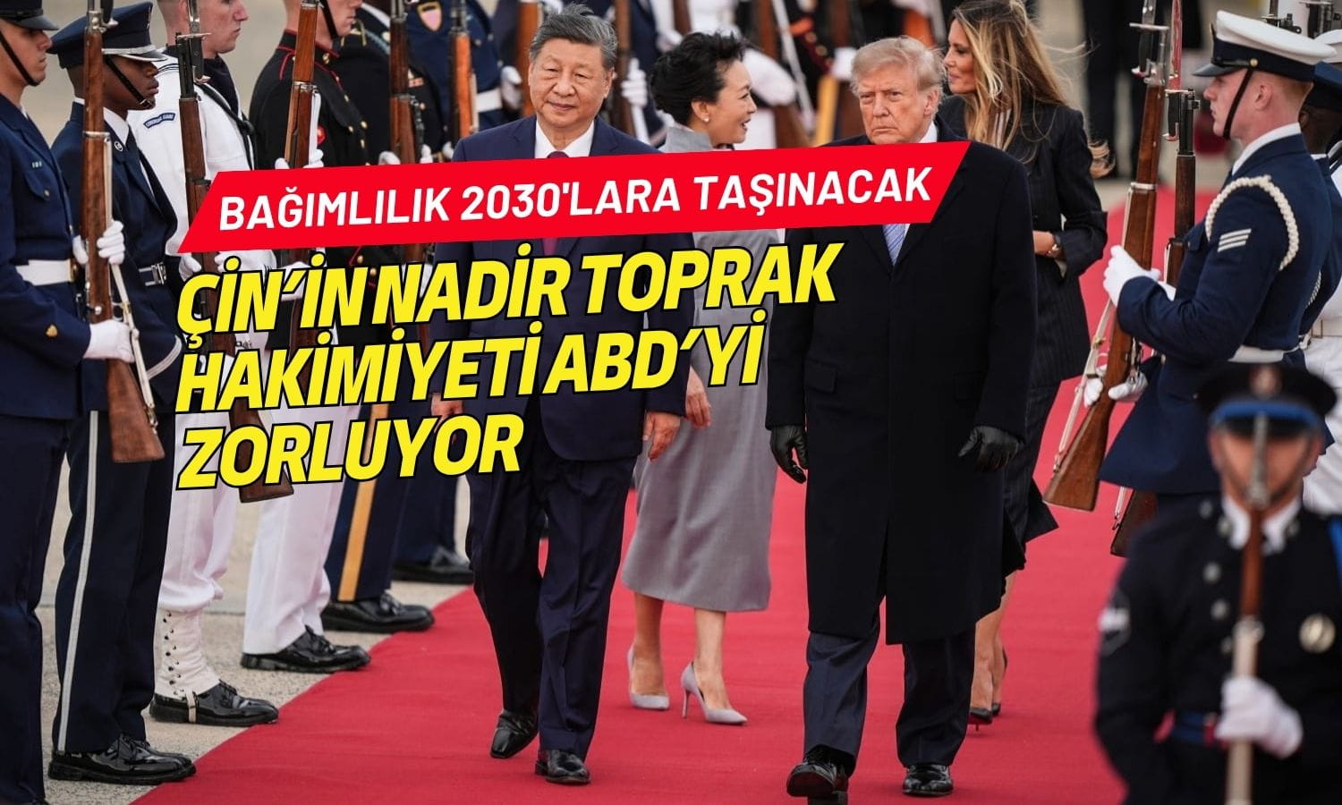 Trump-Xi görüşmesinde kritik koz: Çin’in nadir toprak hakimiyeti
