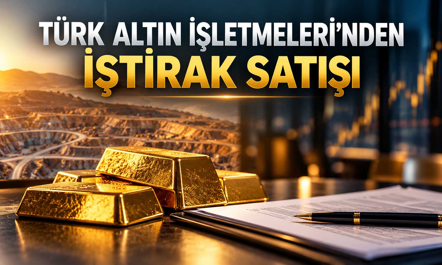 Türk Altın İşletmeleri, iştirakindeki yüzde 44 payını devrediyor