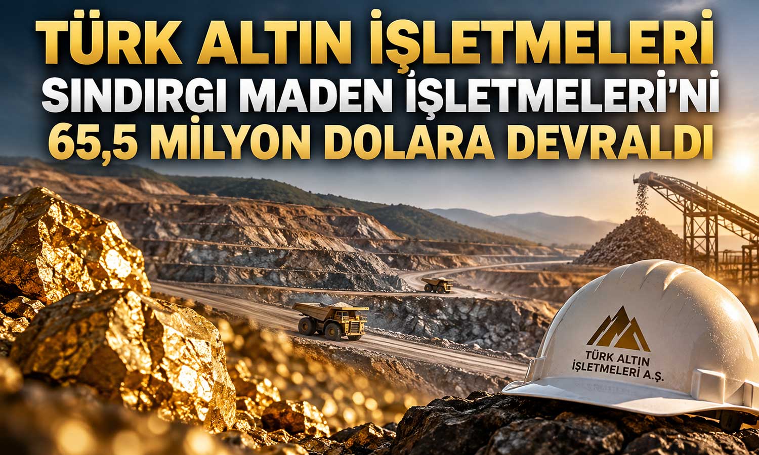 Türk Altın, Sındırgı Maden İşletmeleri’nin tamamını devraldı