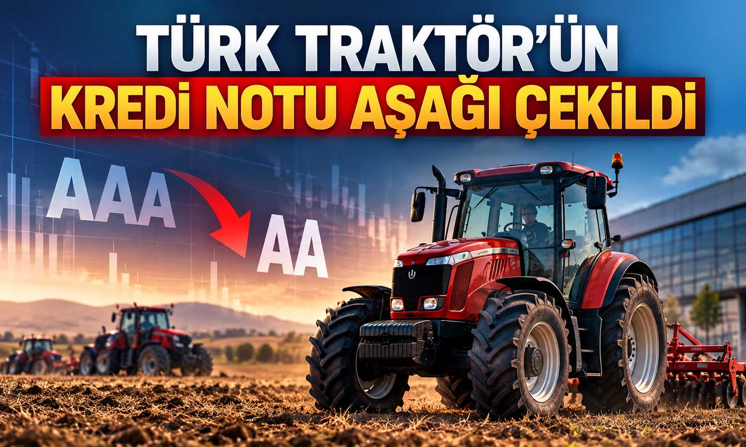 Türk Traktör’ün kredi notunda aşağı yönlü değişiklik
