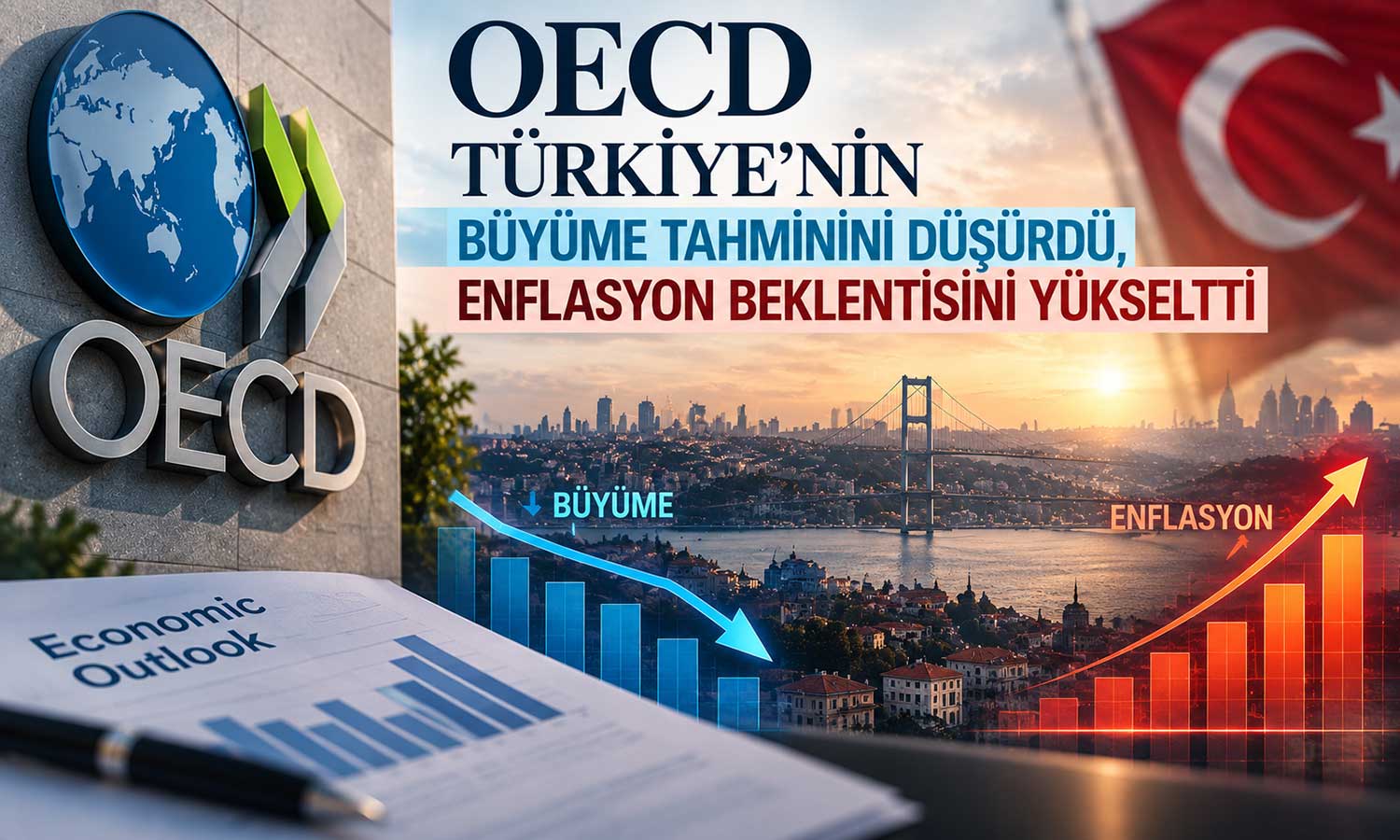 Türkiye için OECD’den enflasyon uyarısı: Tahmin yüzde 31,5’e çıktı