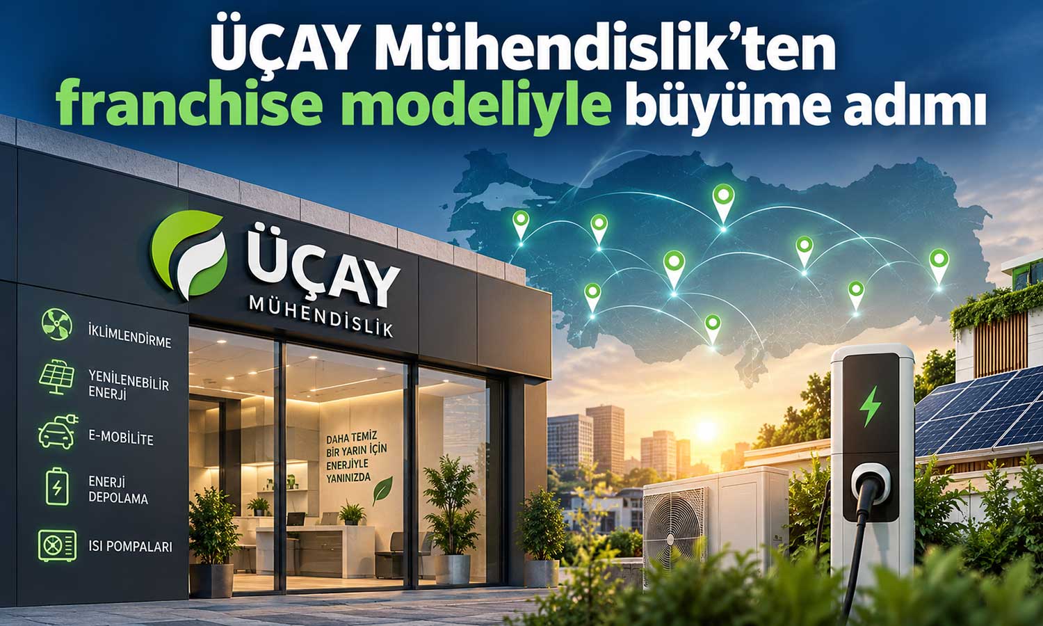 ÜÇAY Mühendislik faaliyetlerini franchise modeliyle büyütecek