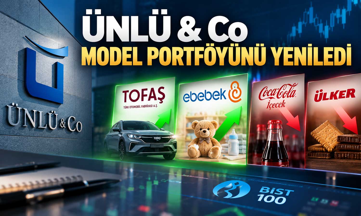 ÜNLÜ & Co’nun favorileri değişti: Tofaş ve Ebebek öne çıktı