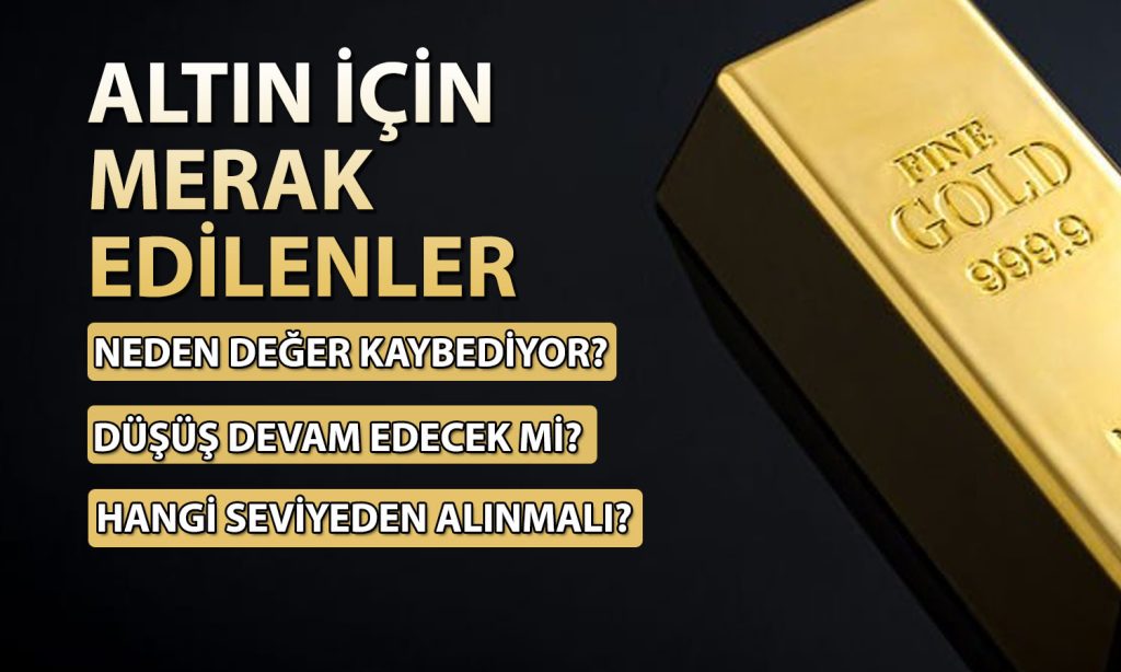 Uzman altın için konuştu: Bu seviyeleri bir daha göremeyebiliriz