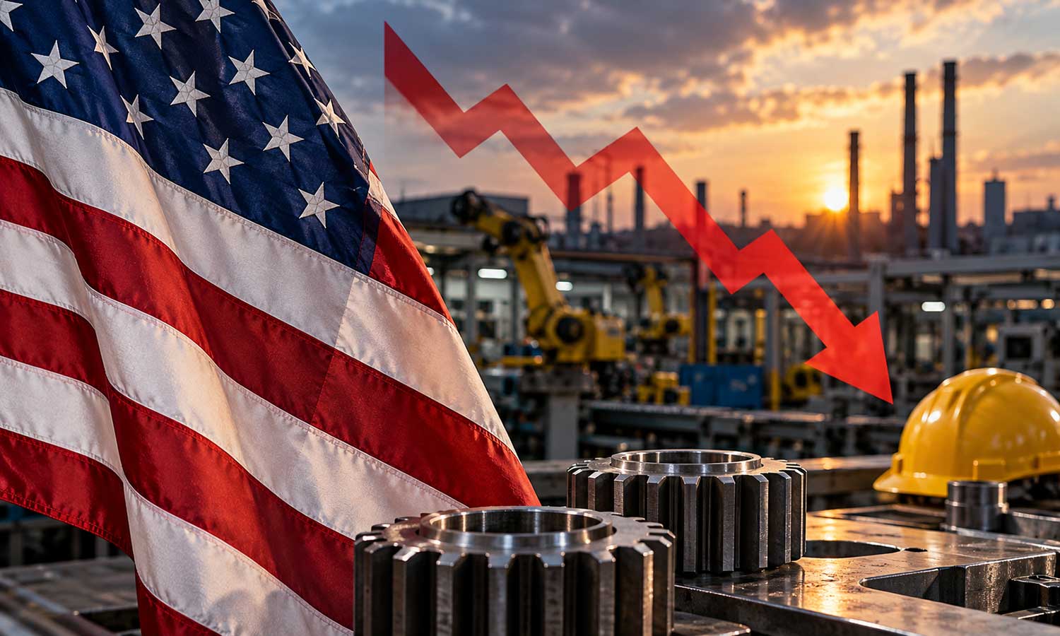 Yüksek maliyetler ABD imalatını baskıladı