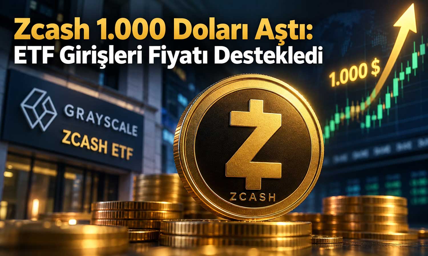 Zcash’e ETF desteği: ZEC’in getirisi son bir ayda yüzde 90’ı aştı