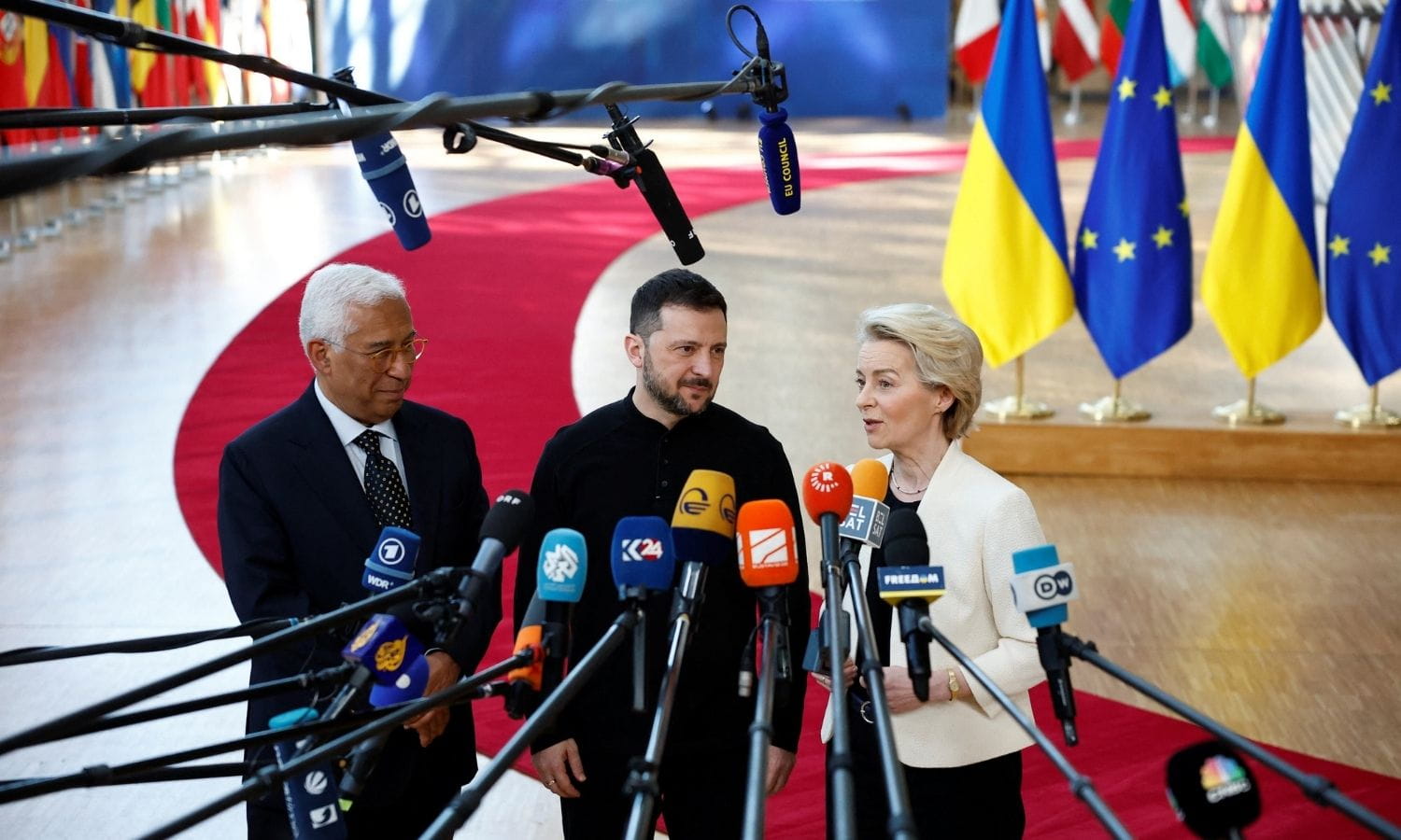 AB liderleri Zelenskiy’e desteği artırma mesajı verdi